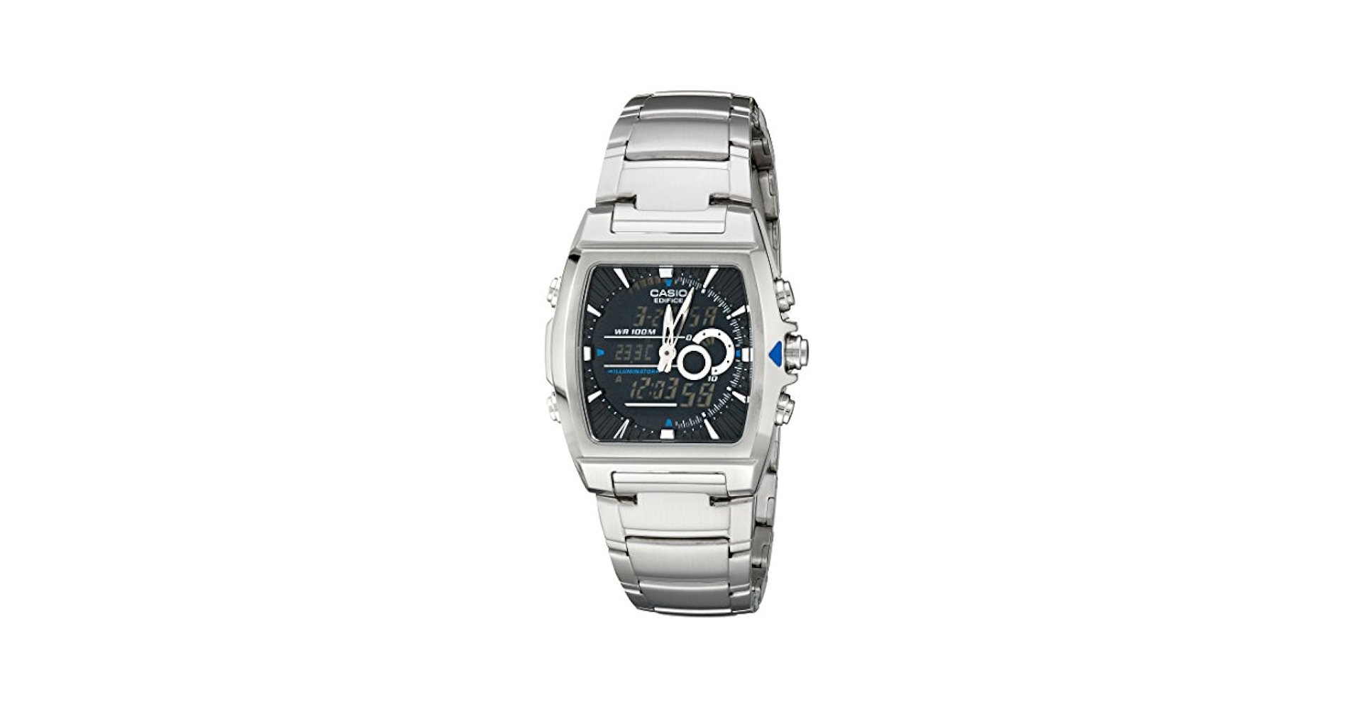 CASIO Edifice EFA-120D-1AV 箱付き完動品 使用1回のみ Amazon.com: Casio Men's EFA120D-1AV Ana-Digi Edifice